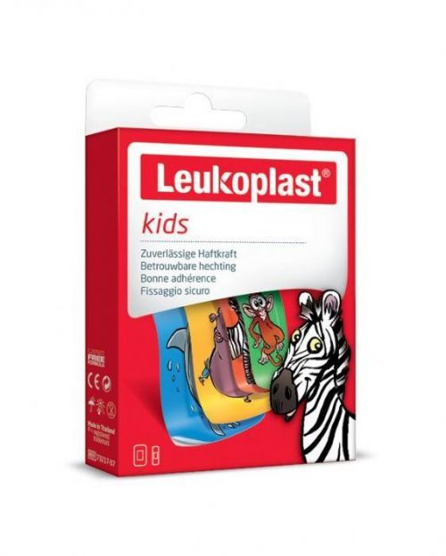 Leukoplast Kids Náplast dětská 2 velikosti 12 ks