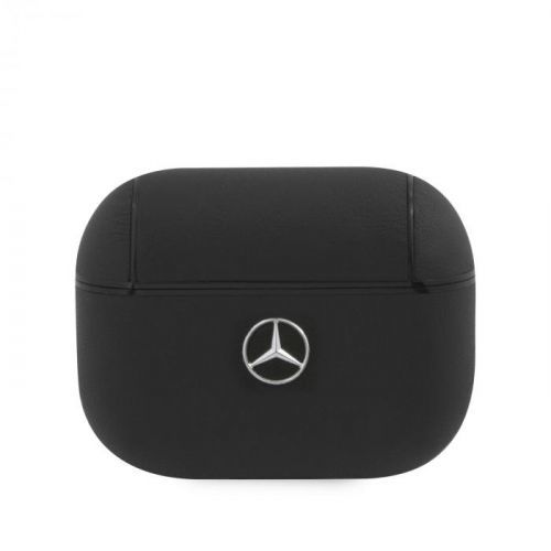 Mercedes kožené pouzdro pro AirPods Pro, černý