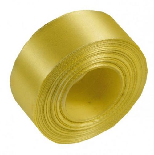 Stuha saténová 38 mm/32m - zlatá - 601364