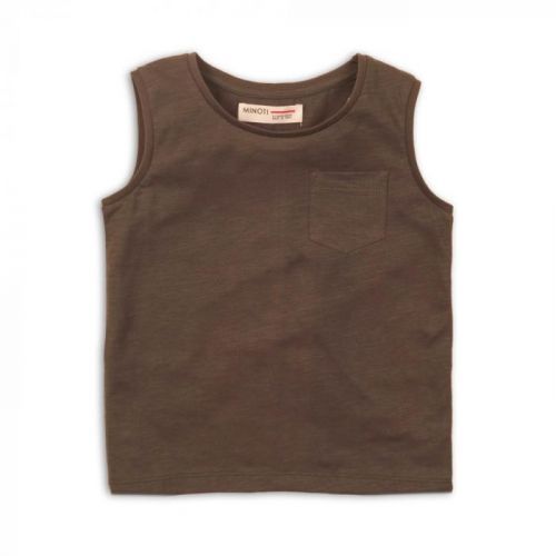 Minoti Tílko chlapecké, Minoti, 1VEST 5, hnědá