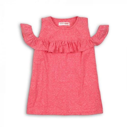 Minoti Tričko dívčí s holými rameny, Minoti, GLASTO 7, růžová