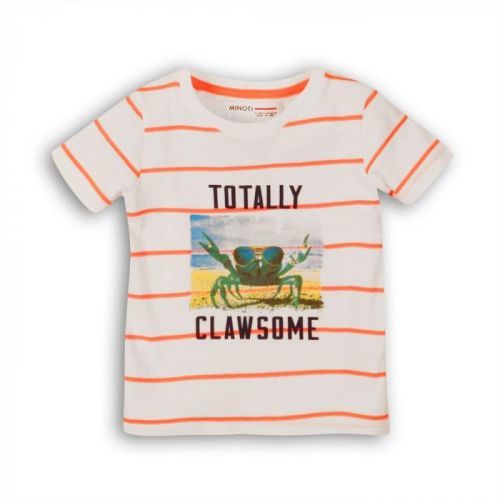 Minoti Tričko chlapecké s krátkým rukávem, Minoti, Crab 1, bílá
