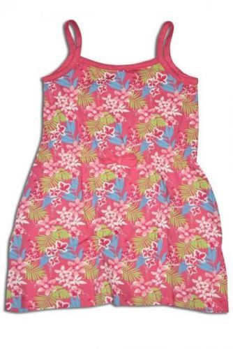 Minoti šaty dívčí letní, Minoti, BEACH 3, růžová