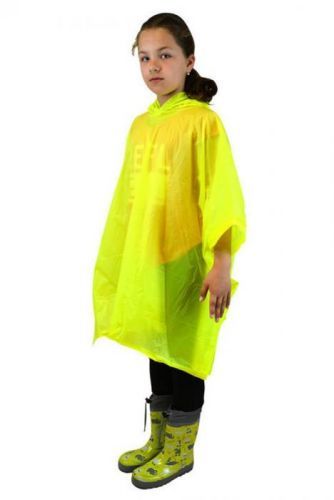 Pidilidi poncho PVC neonová, Pidilidi, PL0066, žlutá