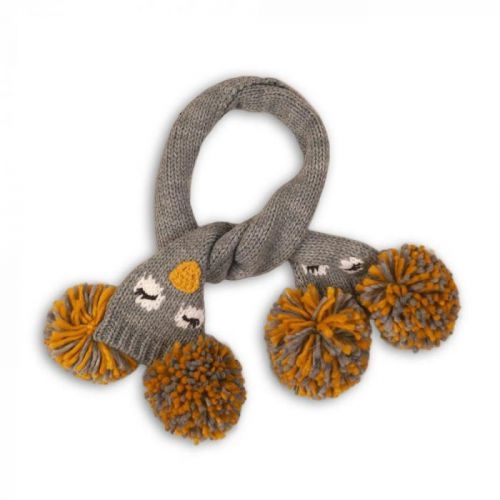 Minoti Šála zimní pletená, Minoti, OWL 13, šedá