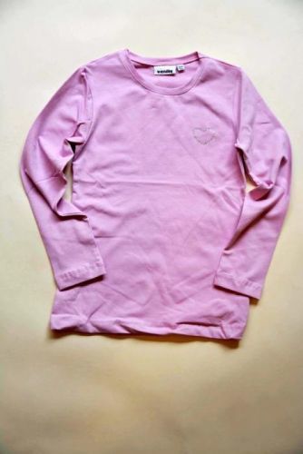 Wendee tričko dívčí s dlouhým rukávem, Wendee, ozb102493-2, růžová