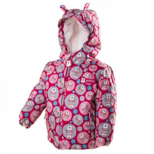 Pidilidi bunda zimní s kožíškem, Pidilidi, PD1035-03, růžová