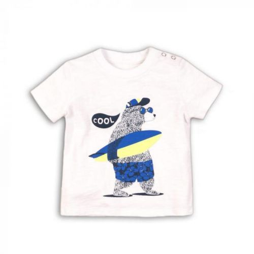 Minoti Tričko chlapecké s krátkým rukávem, Minoti, HOLIDAY 4, bílá