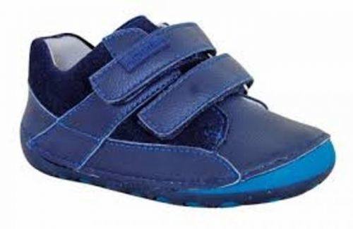 Protetika chlapecké boty Barefoot NED DENIM, Protetika, tmavě modrá