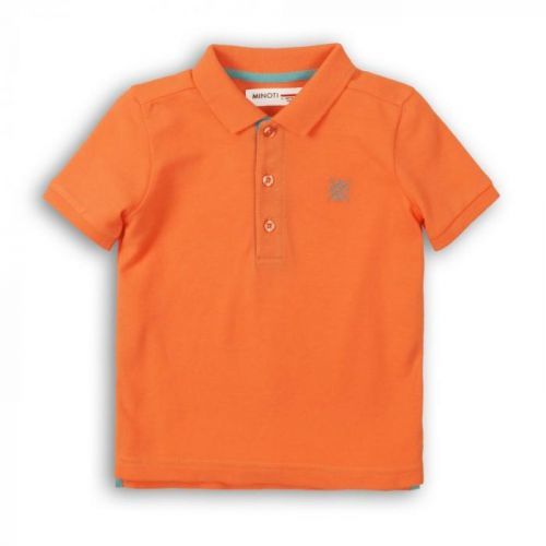 Minoti Tričko chlapecké Polo s krátkým rukávem, Minoti, 1POLO 6, oranžová