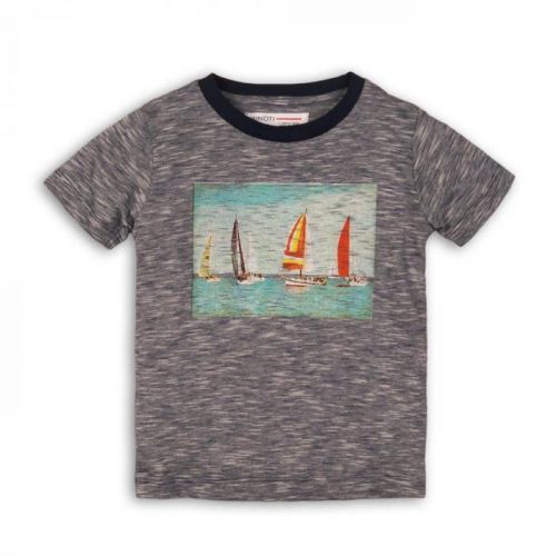 Minoti Tričko chlapecké s krátkým rukávem, Minoti, Club 3, šedá