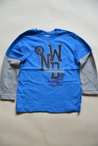 Wendee tričko chlapecké s dlouhým rukávem, Wendee, ozfb101628-2, modrá