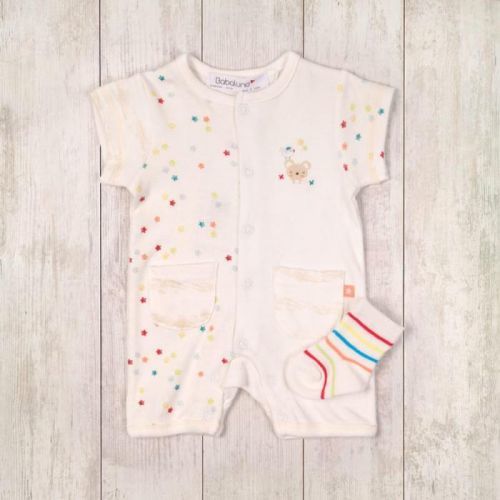 Minoti overal letní a ponožky, Minoti, FRIENDS 6, bílá