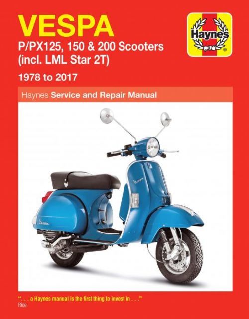 Vespa P/PX125, 150 & 200 Scooters (incl. LML Star 2T) (78-17) (Shoemark Pete)(Paperback / softback)