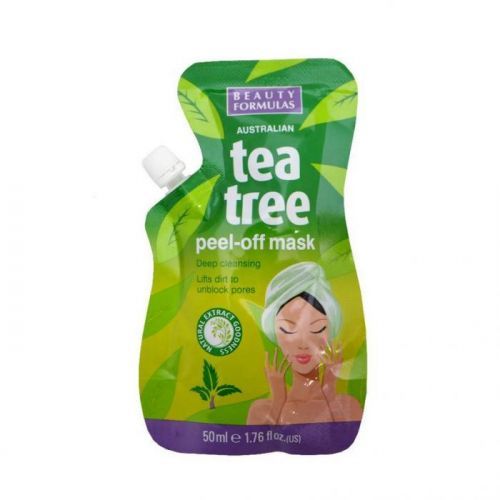 BeautyFormulas  Beauty Formulas Tea tree pleťová maska 50ml