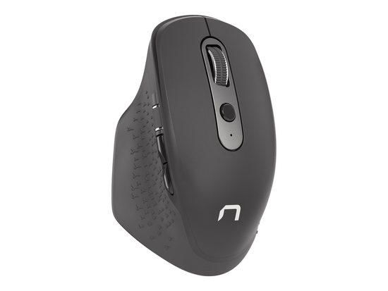 NATEC wireless mouse Falcon optical 3200DPI 2.4GHz  BT 5.0 black, NMY-1610