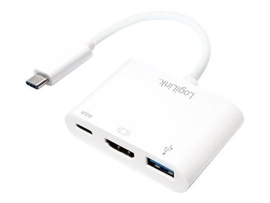 LOGILINK - USB-C 3.1 to HDMI multiport adapter with PD, UA0258