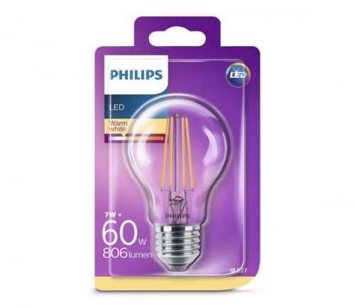 Philips LED Žárovka Philips VINTAGE A60 E27/7W/230V 2700K