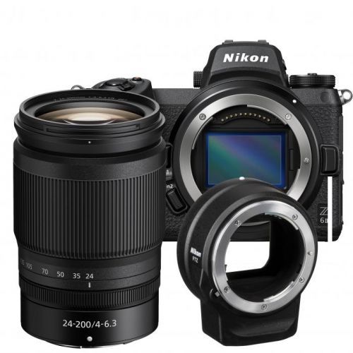 NIKON Z6 II + 24-200 mm + FTZ adaptér