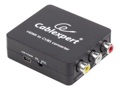 Gembird konvertor HDMI -> CVBS (+ stereo audio), DSC-HDMI-CVBS-001