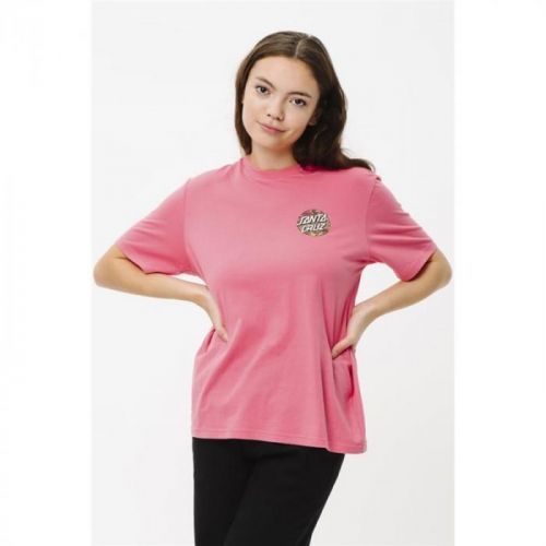 triko SANTA CRUZ - Speckled Dot T-Shirt Pink Lemonade (PINK LEMONADE) velikost: 8