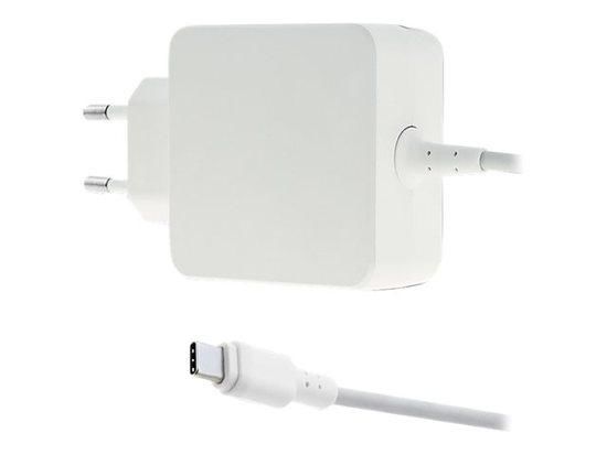 Qoltec napájecí adaptér AC 45W | 20V | 2.25A | USB C | bílý, 50194