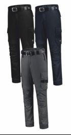 Kalhoty WORK PANTS TWILL CORDURA STRETCH 48 černá