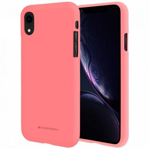 Zadní pouzdro Mercury Soft Feeling pro Apple iPhone 12, pískově růžová