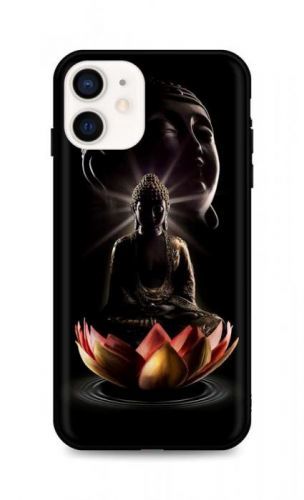 Kryt TopQ iPhone 12 mini silikon Meditation 53326