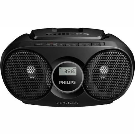 Radiopřijímač s CD Philips AZ215B, černý