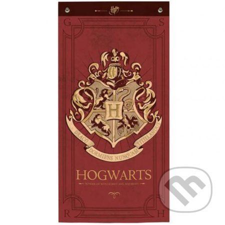 Zástava na stenu Harry Potter: Erb Bradavic - Hogwarts - Harry Potter