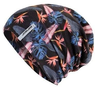 Sensor Čepice Merino Impress černá/floral M
