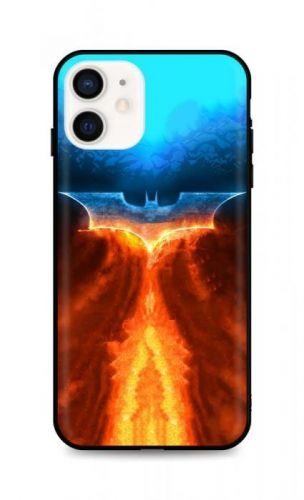 Kryt TopQ iPhone 12 mini silikon Fiery Batman 53293