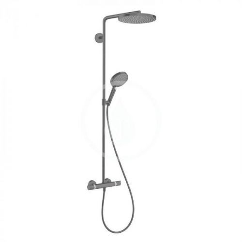 HANSGROHE Raindance Select S Sprchový set Showerpipe s termostatem, 1jet, matná černá 27633670