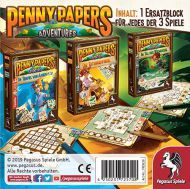 Sit Down! Games Penny Papers Adventure: Náhradní blok pro 3 hry