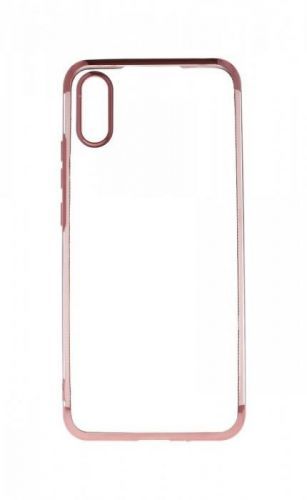 Kryt TopQ Frame Xiaomi Redmi 9A silikon růžový 52144