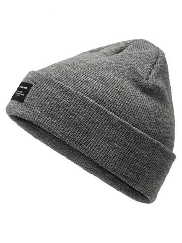 Jack&Jones Pánská čepice Dna Beanie Noos 12092815 Grey Melange