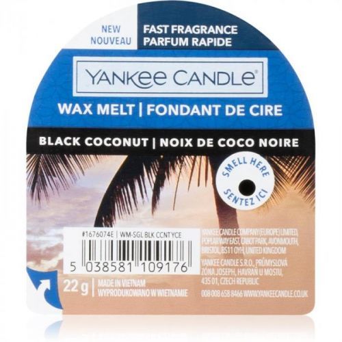 Yankee Candle Black Coconut vosk do aromalampy I. 22 g