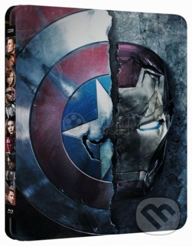 Captain America: Občanská válka 3D Steelbook Steelbook