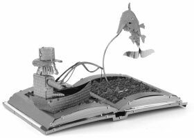 Metal Earth Stařec a moře Book Sculpture