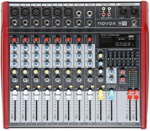 Novox M10 - mixer, USB/MP3