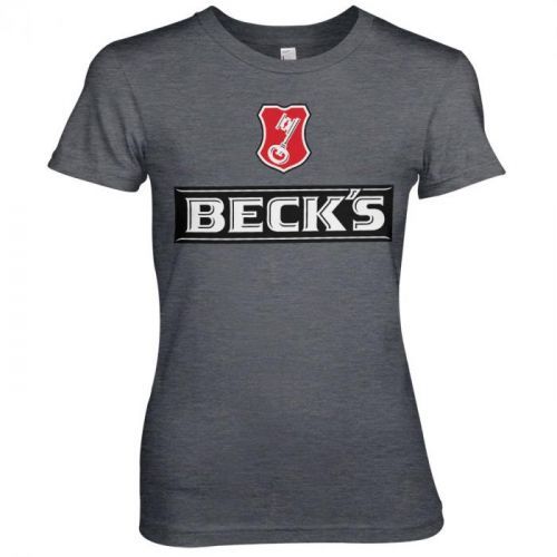 Triko dámské Hybris Girly Tee Becks Key - tmavě šedé, S