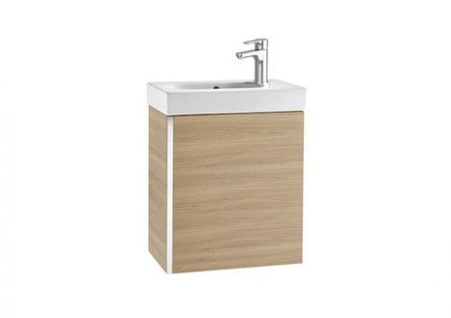 Koupelnová skříňka s umyvadlem Roca Mini 50x70x30,5 cm dub A855873155