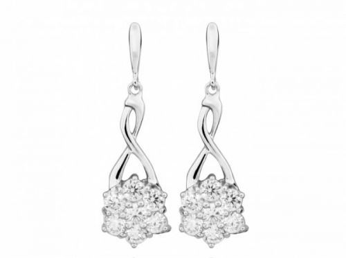 Silver Cat Okouzlující náušnice se zirkony  SC374