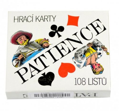 Hrací karty Patience ( Pasiáns ) 1617