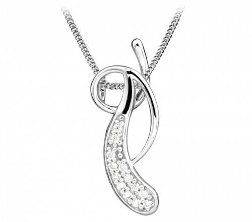 Silver Cat Elegantní náhrdelník se zirkony  SC383