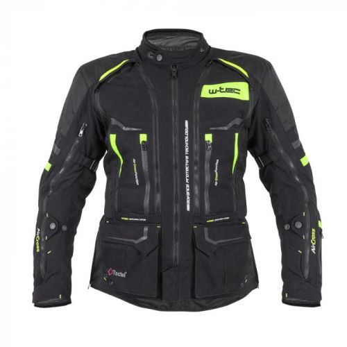 W-TEC Aircross bunda černá-fluo žlutá - S