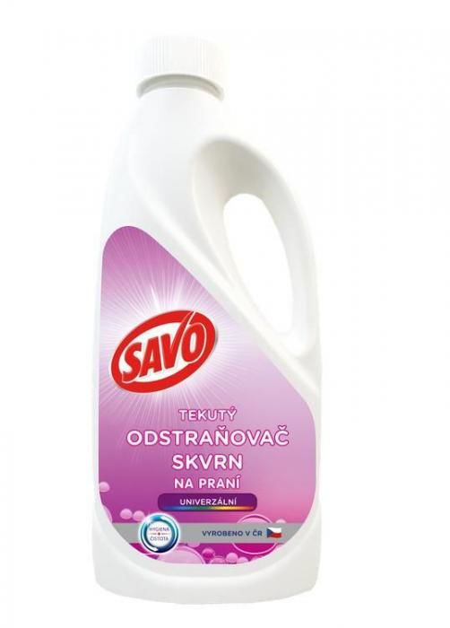 Savo Odstraňovač skvrn na bílé prádlo 900ml