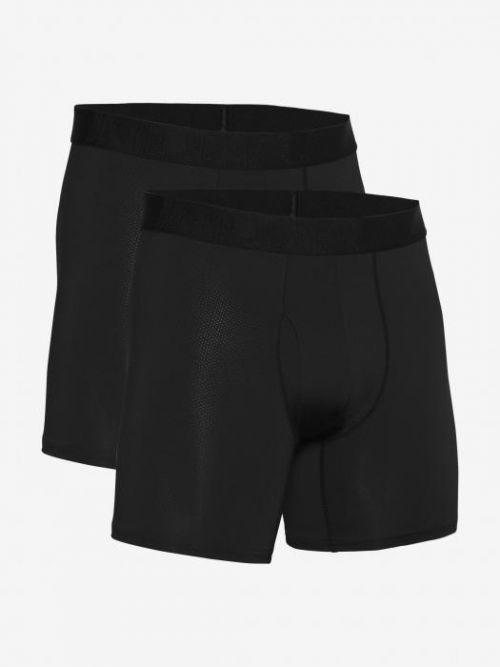 2PACK pánské boxerky Under Armour černé (1363623 001) S