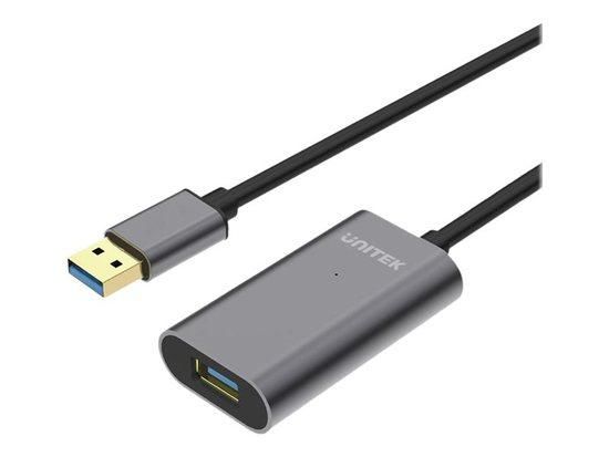 Unitek prodlužovací kabel USB 3.0 10m, aktivní, hliníkový